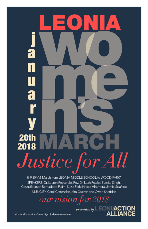 Leonia Womens March 2018