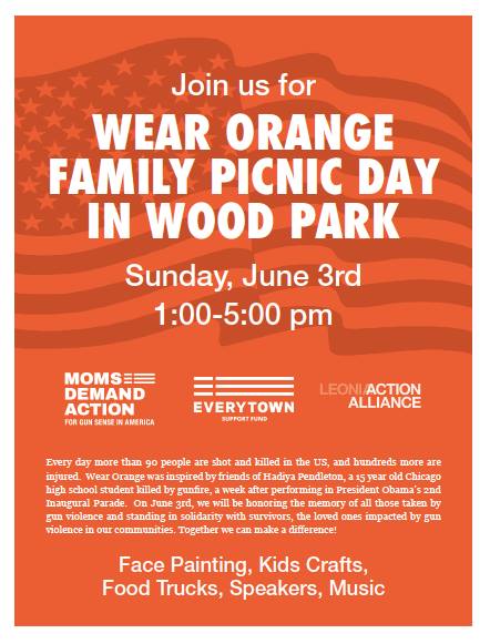 Wear Orange poster 2018